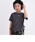 【接触冷感】ラインストーン脇ドロストTシャツ