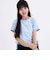 【接触冷感】ラインストーン脇ドロストTシャツ