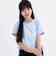 【接触冷感】ラインストーン脇ドロストTシャツ
