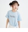 裾ドロストりぼんタック半袖Tシャツ