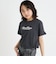 裾ドロストりぼんタック半袖Tシャツ