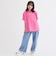 【東京限定】【綿100%】ピンクラテトーキョービッグTシャツ