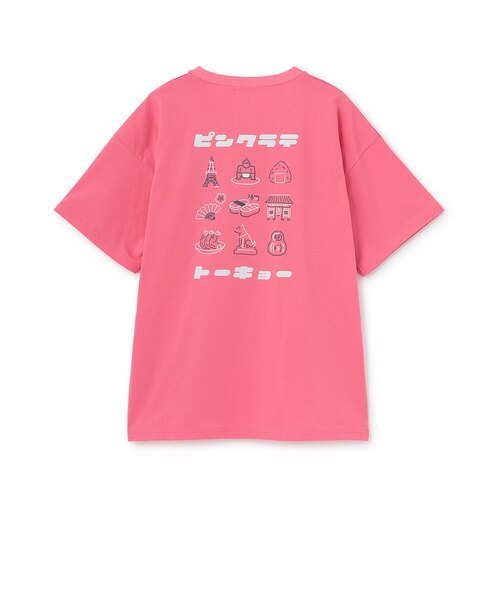 東京限定】【綿100%】ピンクラテトーキョービッグTシャツ｜ピンクラテ