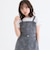 アソート柄デニムビスチェ＋半袖Tセット