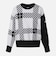 WMNS SP PATTERN R-NECK SW