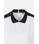 WMNS SM COLOR BLOCKED PERFORATED COLLAR SS