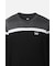 MNS SP COLOR BLOCKED ROUND PULLOVER KNIT