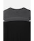 MNS SP COLOR BLOCKED ROUND PULLOVER KNIT
