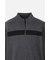 MNS SP HALF ZIP-UP HYBRID KNIT