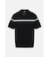 MNS SM LINE POINT COLLARED SHORT SLEEVE KNIT