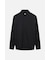 MNS SP WOVEN HYBRID LOOSE FIT COLLAR LS