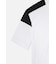 MNS SM COLOR BLOCKED PERFORATED COLLAR SS