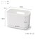 吊るしても使える　薄型収納ケース　奥行１５ｃｍ