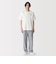 紳士　風を通す半袖布帛Ｔシャツ