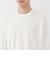 紳士　起毛クルーネック長袖Ｔシャツ