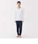 紳士　あったか綿　Ｖネック長袖Ｔシャツ