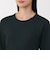 婦人　あったか綿　厚手　クルーネック長袖Ｔシャツ