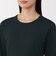 婦人　あったか綿　厚手　クルーネック長袖Ｔシャツ