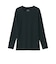 婦人　あったか綿　厚手　クルーネック長袖Ｔシャツ