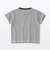 ベビー　あたまするっと　天竺編みクルーネック半袖Ｔシャツ　ボーダー