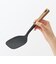 木柄　シリコーン　ターナースプーン