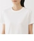 婦人　天竺編みクルーネック半袖Ｔシャツ