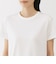 婦人　天竺編みクルーネック半袖Ｔシャツ