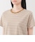 婦人　天竺編みクルーネック半袖Ｔシャツ