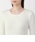 婦人　あったか綿　クルーネック長袖Ｔシャツ