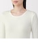 婦人　あったか綿　クルーネック長袖Ｔシャツ