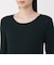 婦人　あったか綿　クルーネック長袖Ｔシャツ