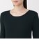 婦人　あったか綿　クルーネック長袖Ｔシャツ