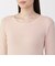 婦人　あったか綿　クルーネック長袖Ｔシャツ