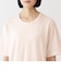 婦人　強撚天竺編みクルーネック半袖Ｔシャツ