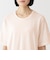 婦人　強撚天竺編みクルーネック半袖Ｔシャツ