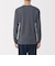紳士　あったか綿　厚手　クルーネック長袖Ｔシャツ