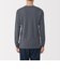 紳士　あったか綿　厚手　クルーネック長袖Ｔシャツ