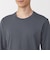 紳士　あったか綿　厚手　クルーネック長袖Ｔシャツ