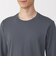 紳士　あったか綿　厚手　クルーネック長袖Ｔシャツ