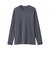 紳士　あったか綿　厚手　クルーネック長袖Ｔシャツ
