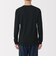 紳士　あったか綿　厚手　クルーネック長袖Ｔシャツ