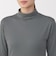 婦人　あったか綿　厚手　タートルネック長袖Ｔシャツ