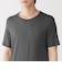 紳士　脇に縫い目のない　なめらか　クルーネック半袖Ｔシャツ