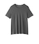 紳士　脇に縫い目のない　なめらか　クルーネック半袖Ｔシャツ