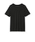 紳士　脇に縫い目のない　なめらか　クルーネック半袖Ｔシャツ