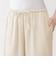 婦人　なめらかサテン　ロングパンツ