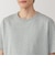 紳士　洗いざらし太番手クルーネック半袖Ｔシャツ