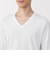 紳士　あったか綿　厚手　Ｖネック長袖Ｔシャツ