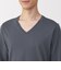 紳士　あったか綿　厚手　Ｖネック長袖Ｔシャツ
