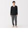 紳士　あったか綿　厚手　Ｖネック長袖Ｔシャツ